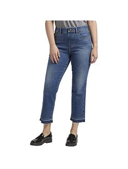 Women's Valentina High Rise Straight Crop Jeans