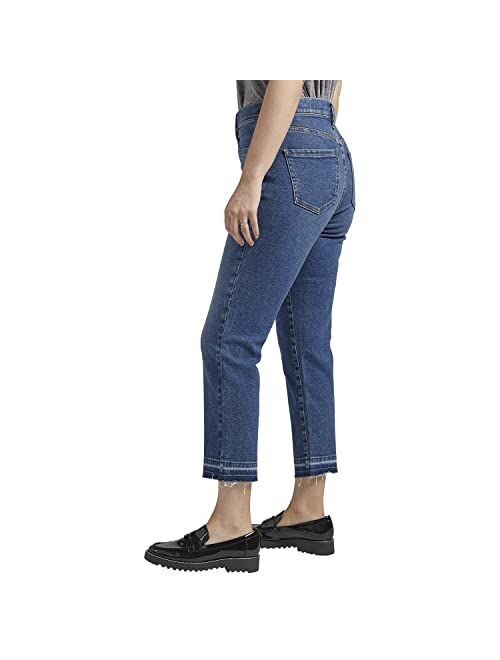 Jag Jeans Women's Valentina High Rise Straight Crop Jeans