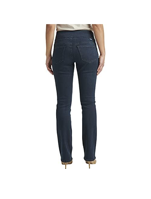 Jag Jeans Women's Petite Paley Mid Rise Bootcut Pull-on Jeans