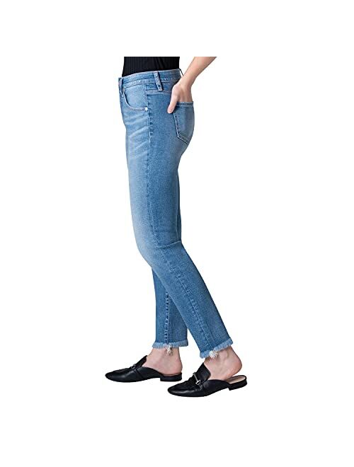 Jag Jeans Women's Plus Size Cecilia Mid Rise Capri