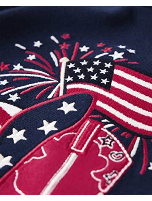 Gymboree Girls' and Toddler Embroidered Graphic Sleeveless T-Shirts