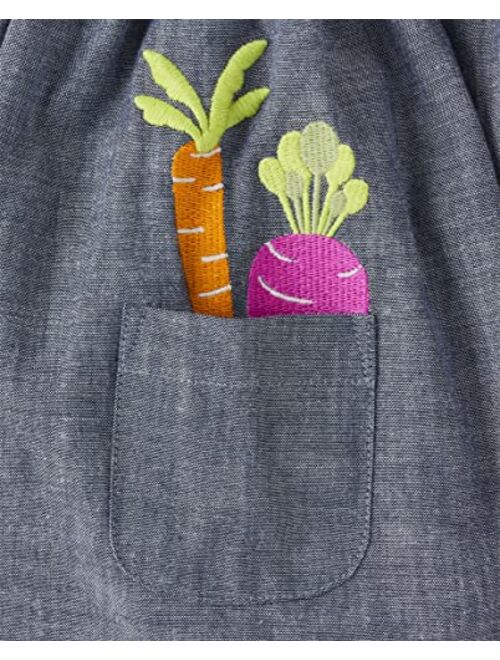 Gymboree Girls' and Toddler Embroidered Sleeveless Skirtall