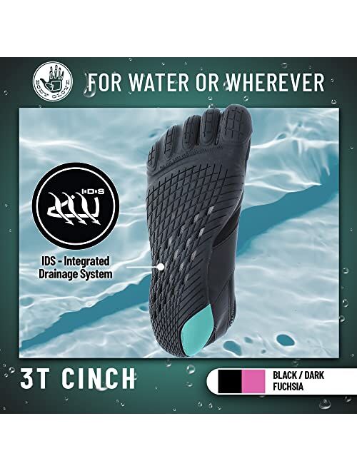 Body Glove Women's Cinch Water Shoe - Womens Water Shoes, Aqua Shoes for Women, Beach Shoes, Swim Shoes for Women, Barefoot Outdoor Water Shoes for Women