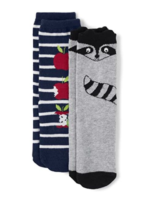 Gymboree boys And Toddler Crew Socks 2-pack