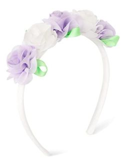 Gymboree,Holiday and Special Occasion Hair Accessories,White Flowers,One Size