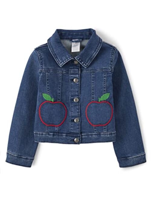 Gymboree Girls and Toddler Embroidered Denim Jackets