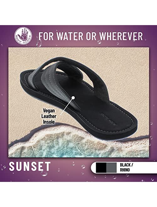 Body Glove Sunset Sandals - Women's Sandals, Beach Flip Flops for Women, Women's Pool Shoes, Boat Shoes, Beach Essentials, Beach Shoes for Women