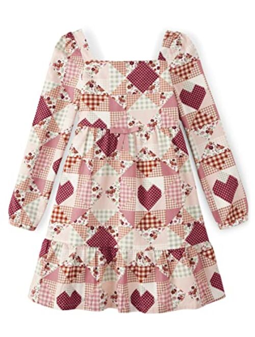 Gymboree girls Long Sleeve Woven Casual Dresses