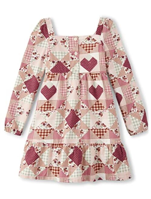 Gymboree girls Long Sleeve Woven Casual Dresses