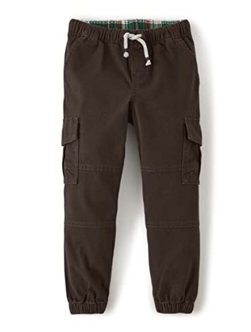 Gymboree Boys and Toddler Woven Pull On Cargo Jogger Pants