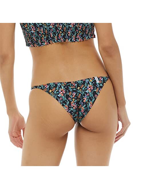 Body Glove Women's Standard Brasilia Fixed Side Cheeky Bikini Bottom Swimsuit