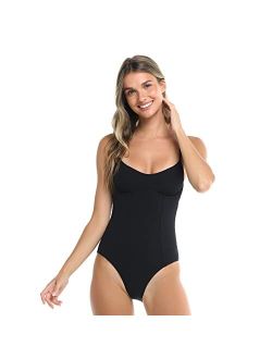 Women's Standard Palm One Piece Underwire Swimsuit
