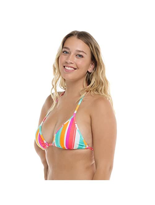 Body Glove Women's Standard DITA Triangle Slider Bikini Top Swimsuit