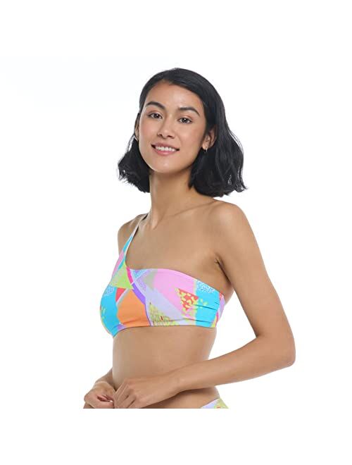 Body Glove Women's Standard Malia One Shoulder Bikini Top Swimsuit