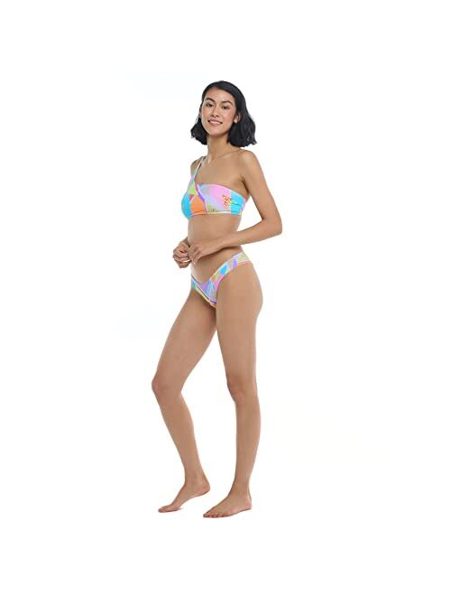 Body Glove Women's Standard Malia One Shoulder Bikini Top Swimsuit