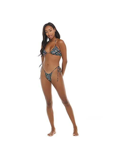 Body Glove Women's Standard Luana Halter Slider Triangle Bikini Top Swimsuit