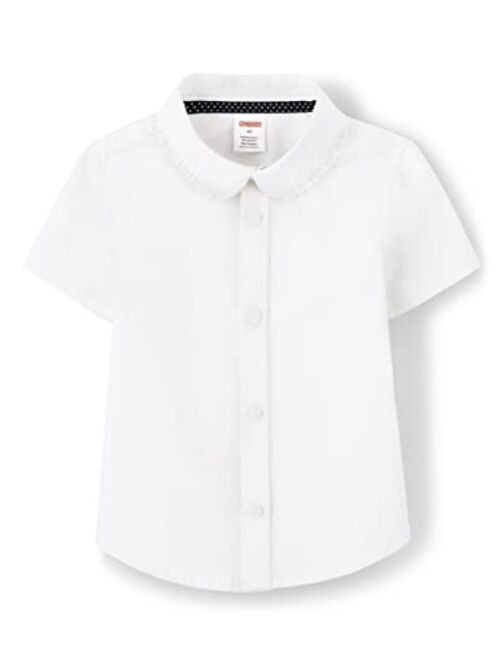 Gymboree Girls and Toddler Short Sleeve Woven Button Down Shirt