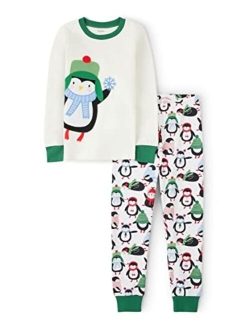 Unisex-Child Gymmie Cotton Pajama Sets, Big Kid, Toddler