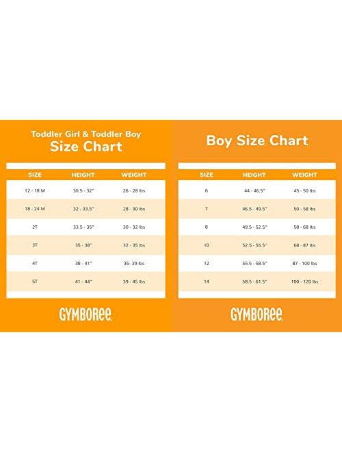 Gymboree Unisex-Child Gymmie Cotton Pajama Sets, Big Kid, Toddler