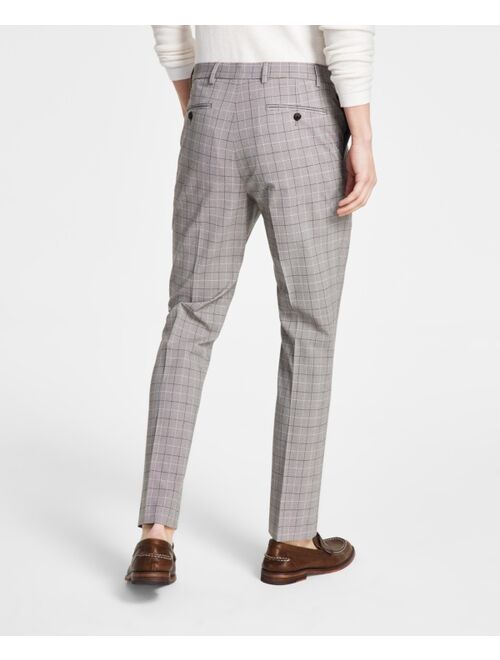 Tommy Hilfiger Men's Modern-Fit TH Flex Stretch Plaid Dress Pants
