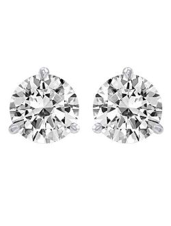 1 Carat Diamond Earrings (I-J Color, SI2-I1 Clarity) - Very Good Cut