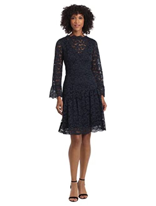 Maggy London Women's Holiday Lace Dress Occasion Event Party Guest of