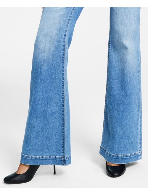 INC INTERNATIONAL CONCEPTS Women's High-Rise Chain-Trim Jeans, Created for Macy's