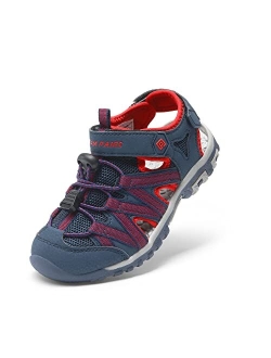 Boys Girls Closed-Toe Outdoor Summer Sandals (Toddler/Little Kid/Big Kid)