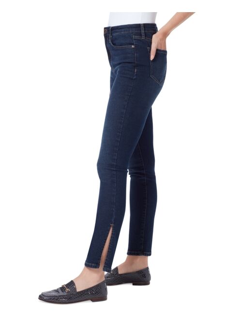 SAM EDELMAN Women's High-Rise Slit Ankle Skinny Jeans