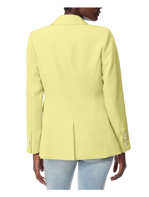 SAM EDELMAN Women's Notch-Collar Long-Sleeve Tapered Blazer