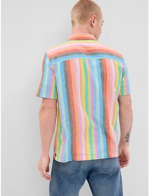Gap Linen-Cotton Vacay Shirt