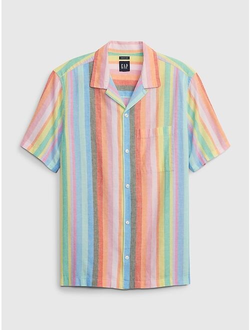 Gap Linen-Cotton Vacay Shirt