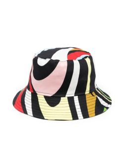 PUCCI Junior graphic-print cotton bucket hat