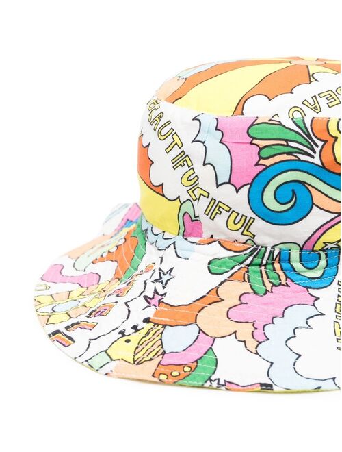 Stella McCartney Kids graphic-print bucket hat