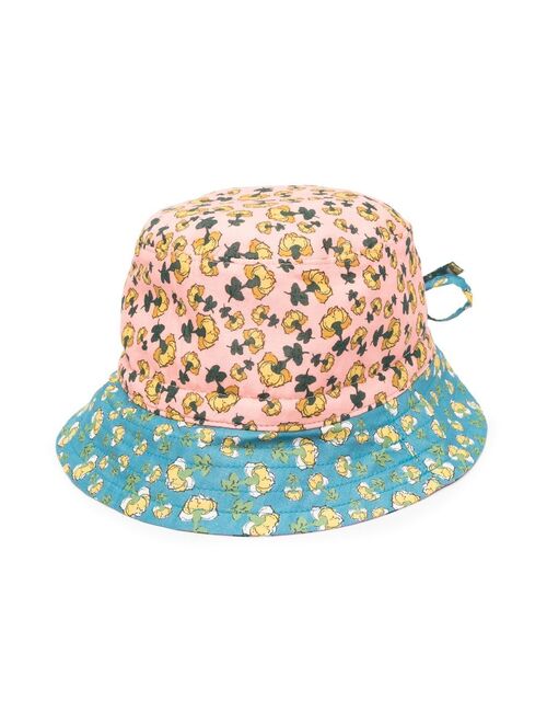 ZIMMERMANN Kids floral-print bucket hat