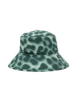 Nadia leopard-print bucket hat