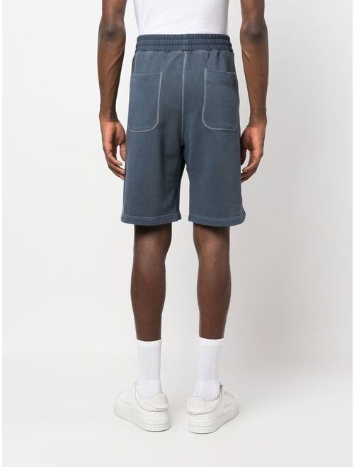 Woolrich logo-embroidered track shorts