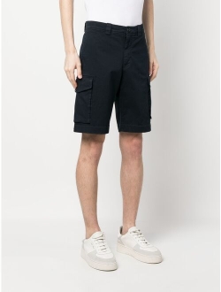 cargo-pockets cotton shorts