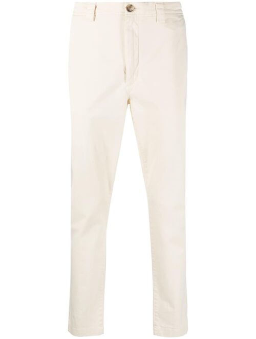 Woolrich cotton straight leg trousers