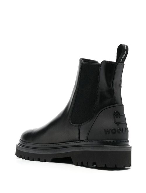 Woolrich leather ankle boots