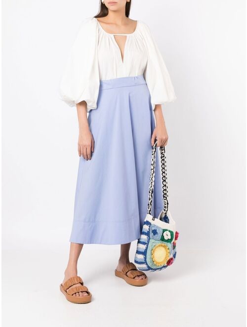 Nannacay Abbie patchwork shoulder bag