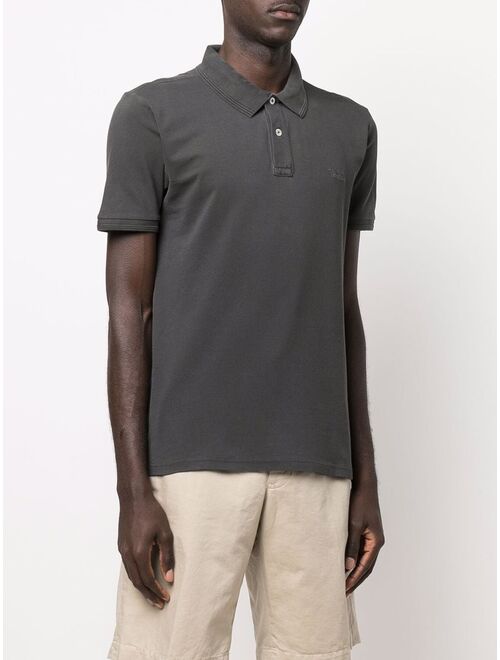 Woolrich embroidered-logo cotton polo shirt