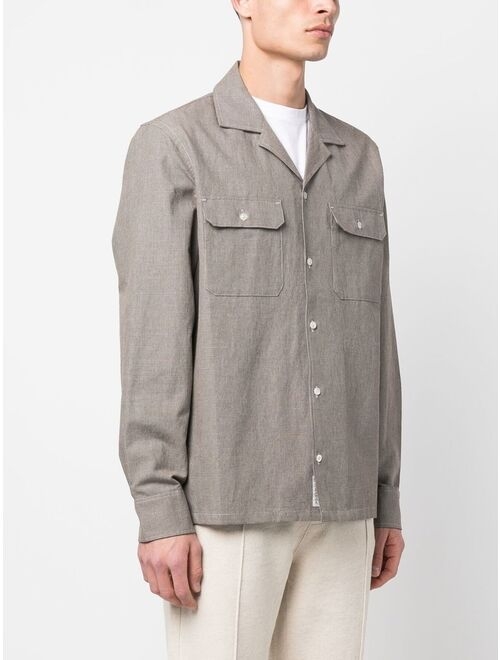 Woolrich cotton-linen shirt