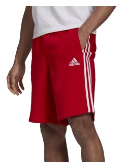 Men's 3-Stripes 10" Fleece Shorts