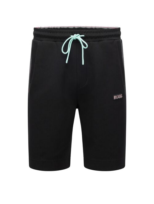 Hugo Boss BOSS Men's Cotton-Blend Regular-Fit Shorts