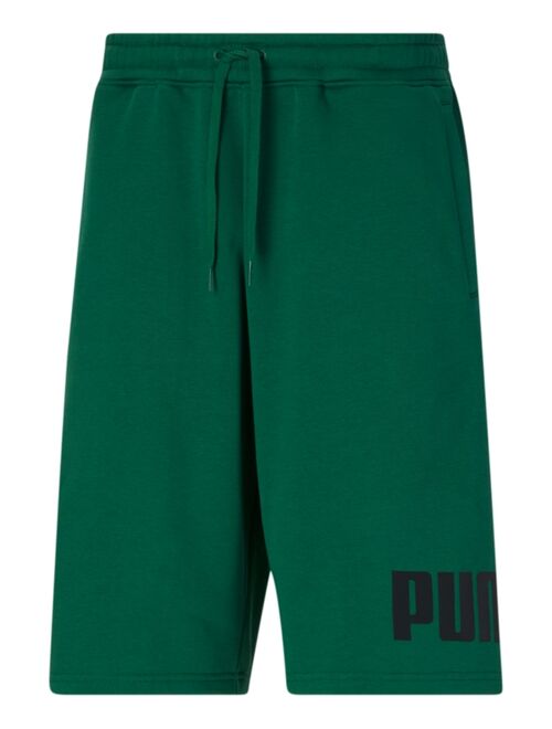 Puma Men's Big Fleece Logo Shorts