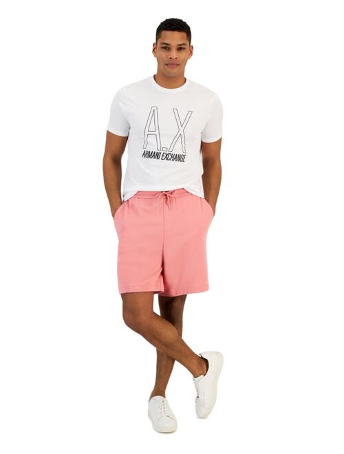 A|X Armani Exchange Men's Logo Drawstring Shorts, Created Exclusively for Macys