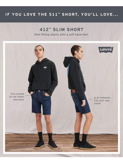Levi's Men's Flex 412 Slim Fit 5 Pocket Jean Shorts
