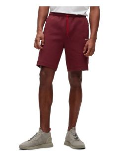 BOSS Men's Cotton-Blend Regular-Fit Shorts