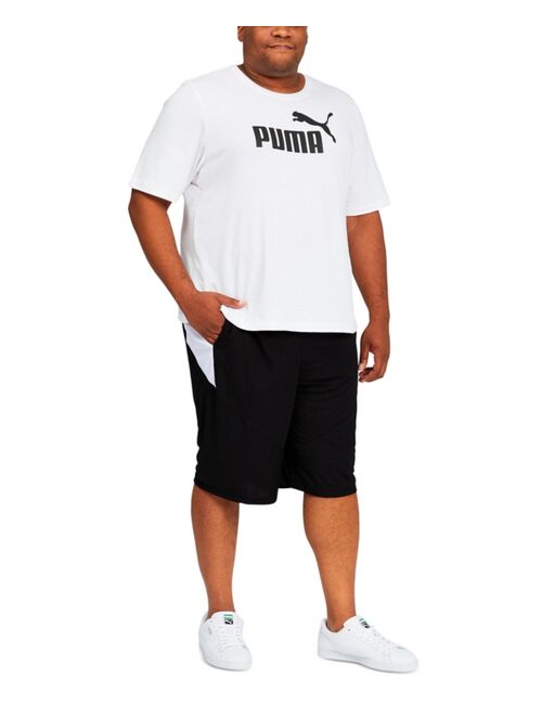 Puma Big & Tall Men's 10" Training Cat Shorts